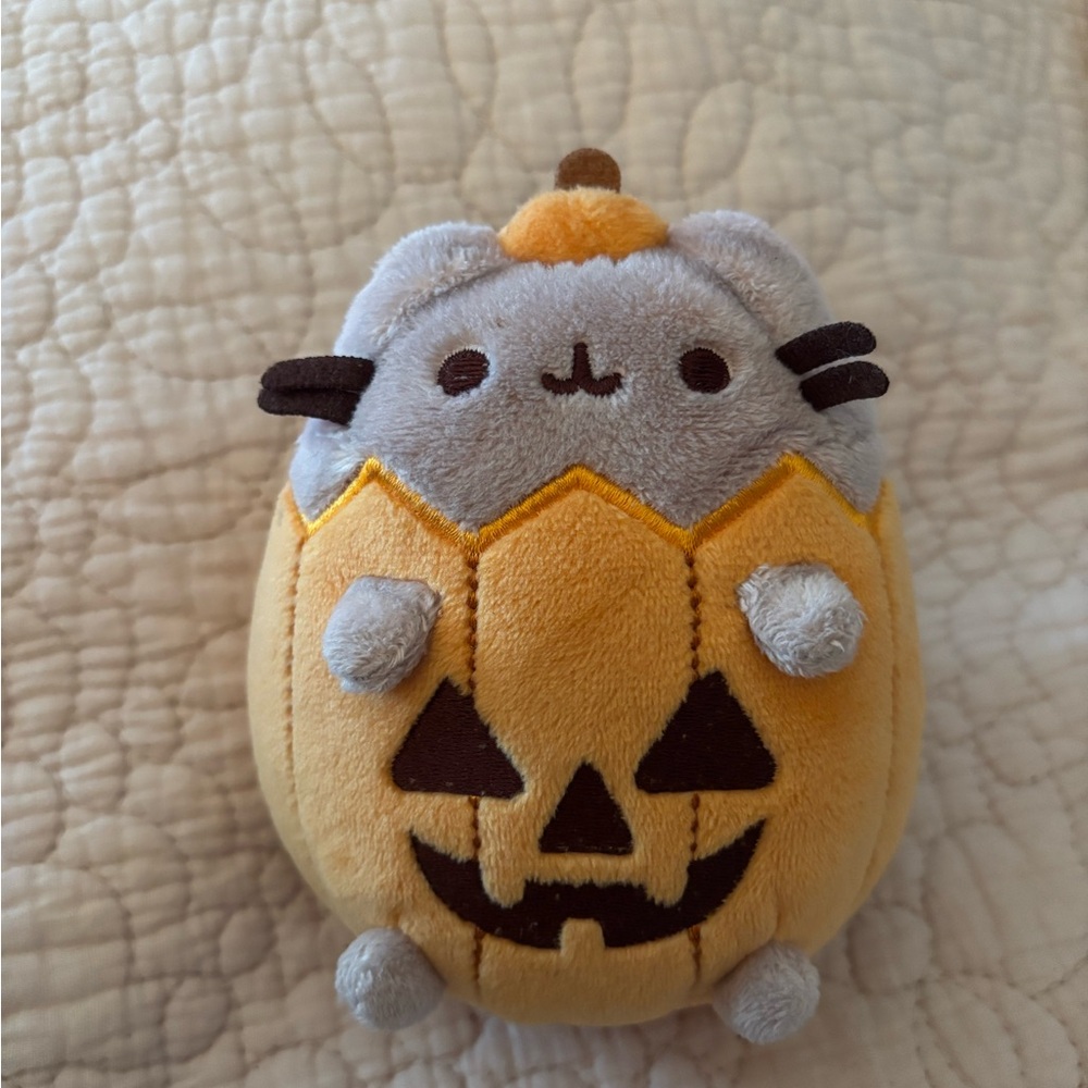Gund Pusheen Pumpkin Cat Plush Toy